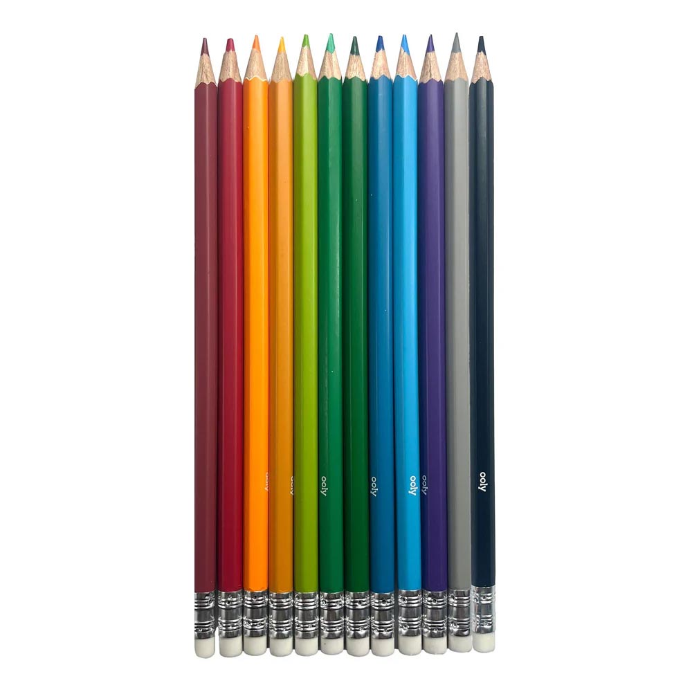 *Ooly Unmistakeables Erasable Coloured Pencils