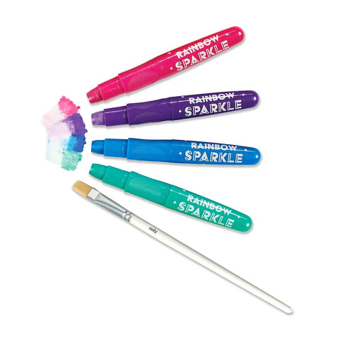 *Ooly Rainbow Sparkle Metallic Watercolour Gel Crayons - Set of 12