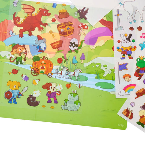 *Ooly Set The Scene Transfer Stickers Magic - Magical Forest