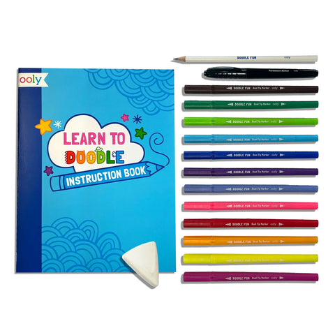 *Ooly Doodle Fun Draw & Colour Activity Kit