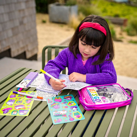 *Ooly Let's Go! Activity & Colouring Kit - Kitty In The City