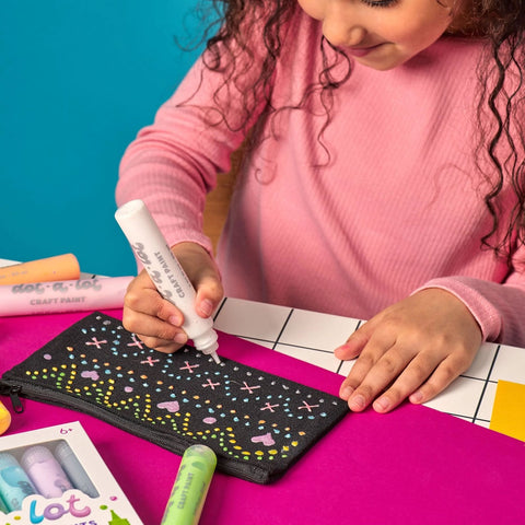 *Ooly Dot-a-Lot 3D Dimensional Craft Paint - Brights (8 Pack)