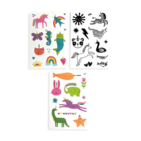 *Ooly Mini Tattoo Palooza Temporary Tattoos - Unicorn Party