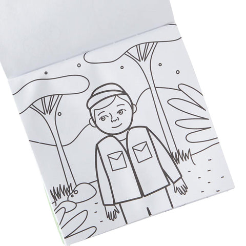 *Ooly Carry Along Colouring Book Set - On Safari