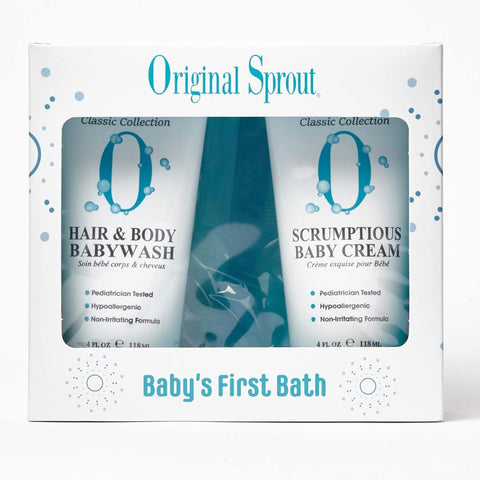 *Original Sprout Baby's First Bath Set