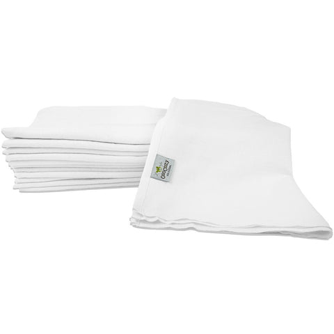 OsoCozy BLEACHED Birdseye Cotton Flats - 6 Pack