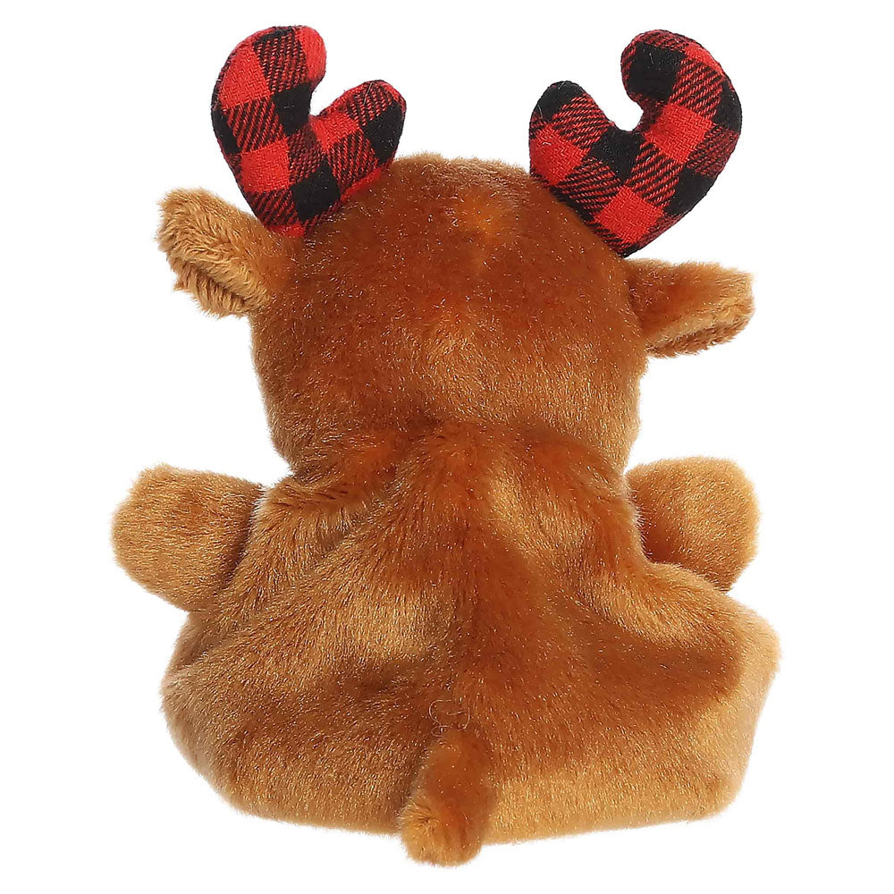 *Palm Pals Clove Plaid Moose - 5"