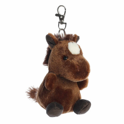 *Palm Pals Truffle Brown Horse Clip-On - 4"