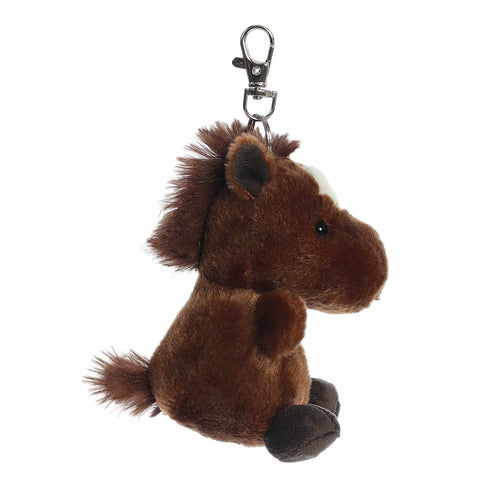 *Palm Pals Truffle Brown Horse Clip-On - 4"