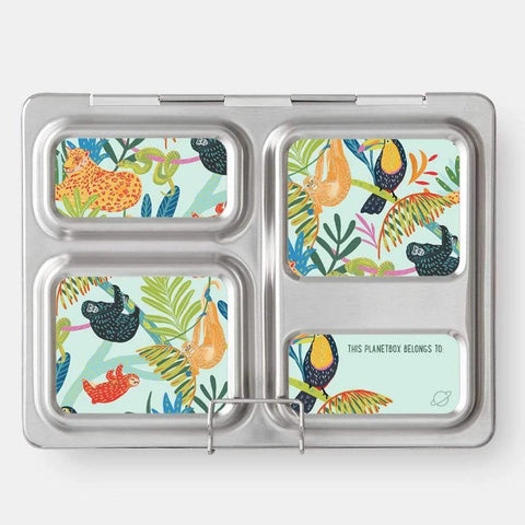 Jungle Boogie  Magnet Set for PlanetBox Launch - Lagoon Baby + Toy Shoppe