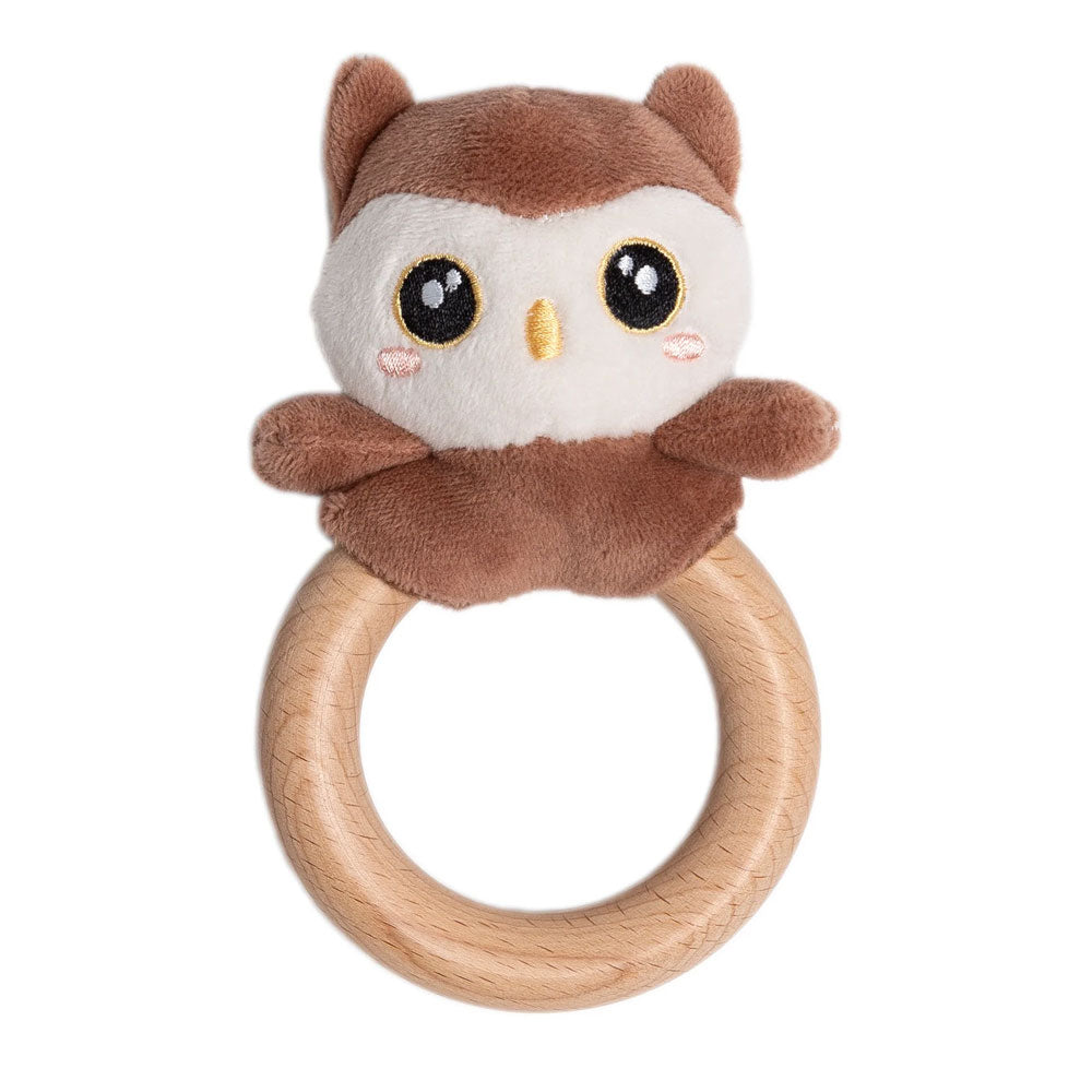 *Pearhead Wooden Teether - Owl