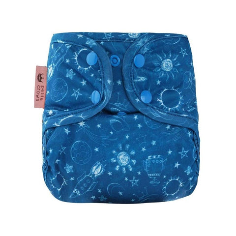 Petite Crown Packa One Size Pocket Diaper