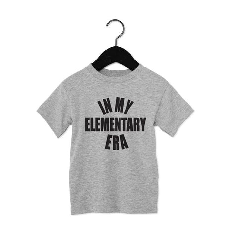 Portage and Main Tee - Grey In My Elementary Era (Size Youth Medium) *CLEARANCE*