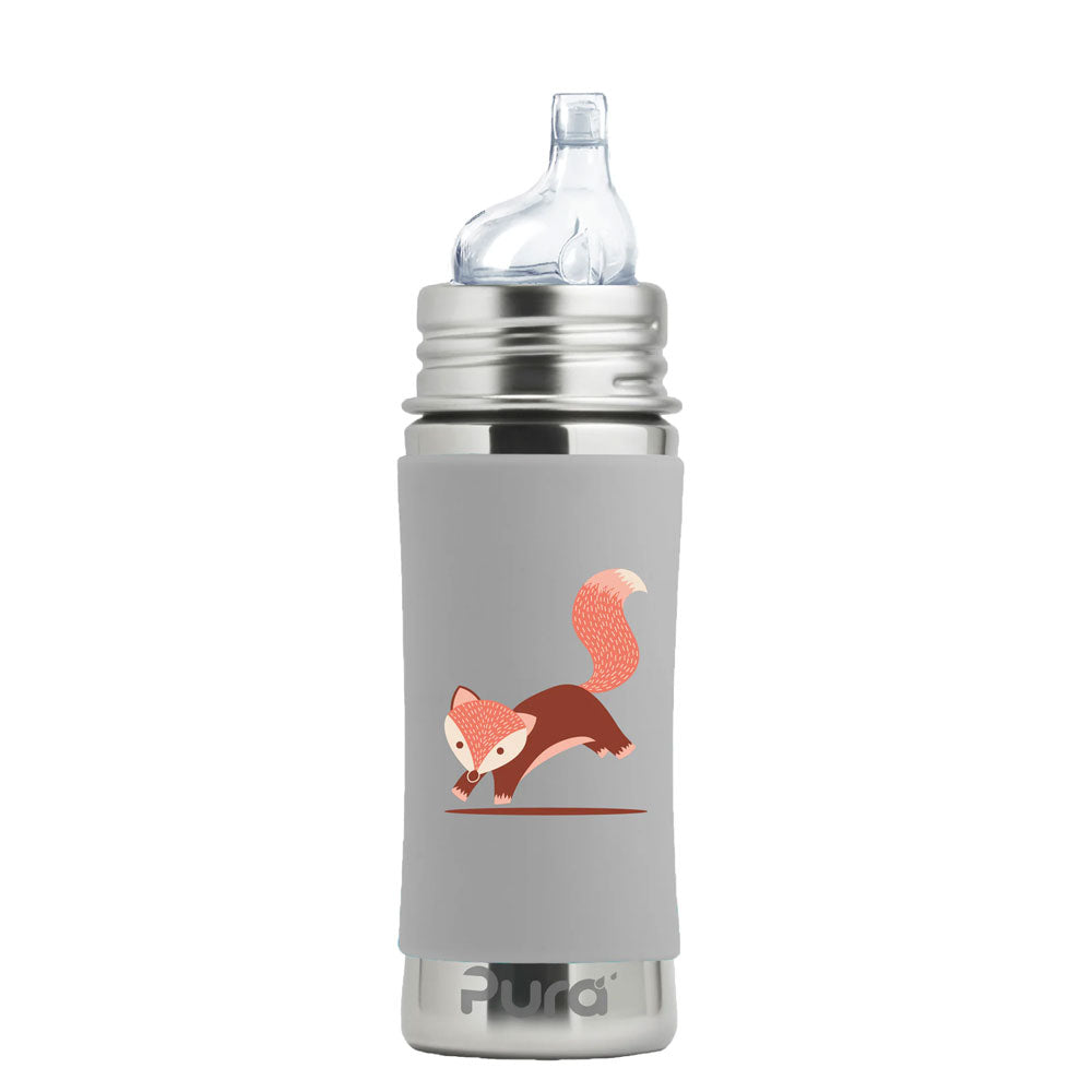 *Pura Kiki Stainless Steel SIPPY Bottle - 11 oz/325 mL