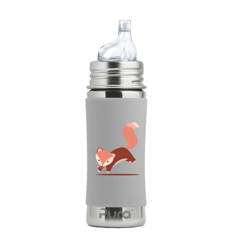 *Pura Kiki Stainless Steel SIPPY Bottle - 11 oz/325 mL