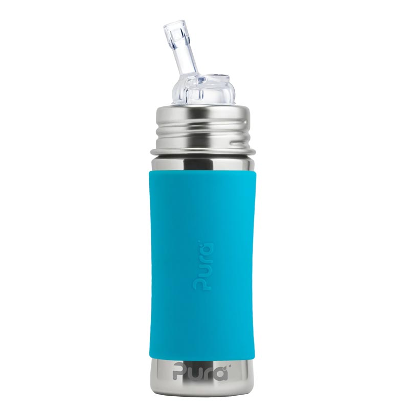 *Pura Kiki Stainless Steel STRAW Bottle - 11 oz