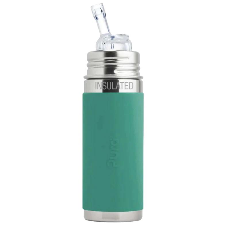 *Pura Kiki Stainless Steel STRAW Bottle - 11 oz
