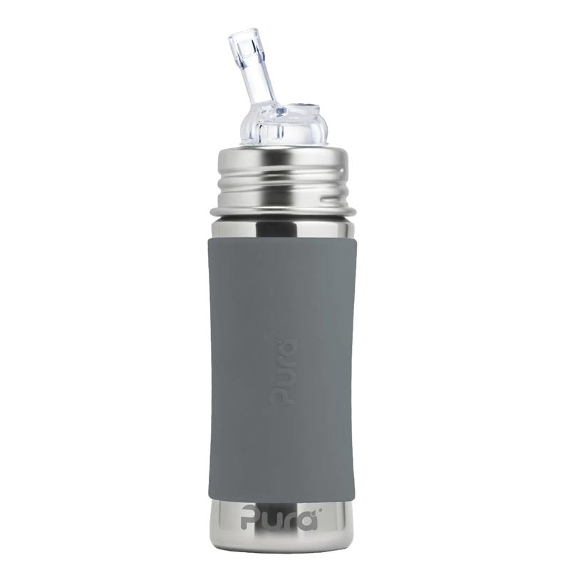 *Pura Kiki Stainless Steel STRAW Bottle - 11 oz