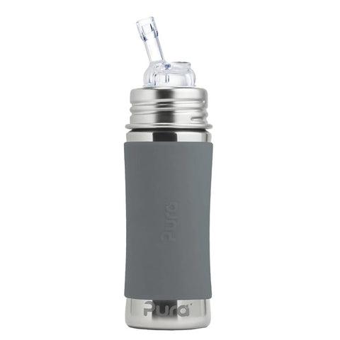 *Pura Kiki Stainless Steel STRAW Bottle - 11 oz