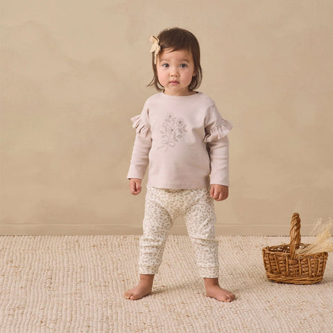 Qunicy Mae Drawstring Pant - Floret