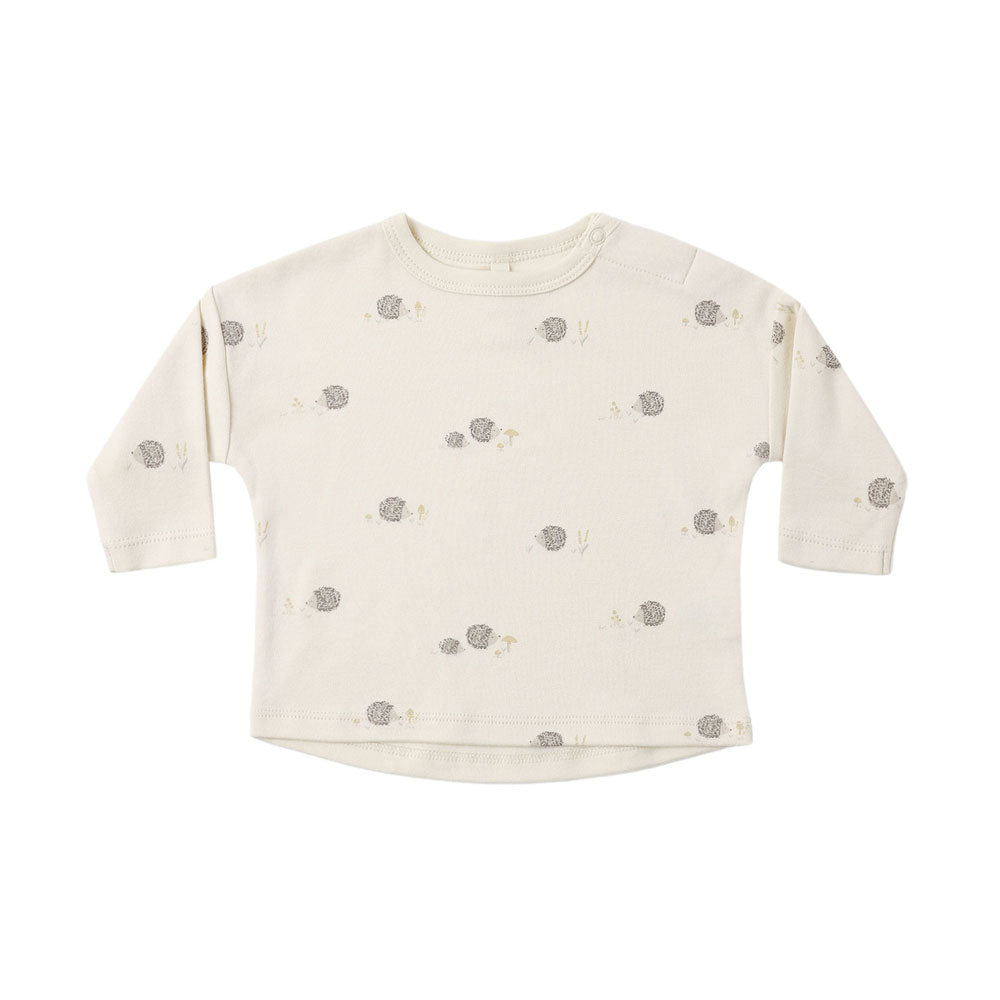 Quincy Mae Longsleeve Tee - Hedgehog