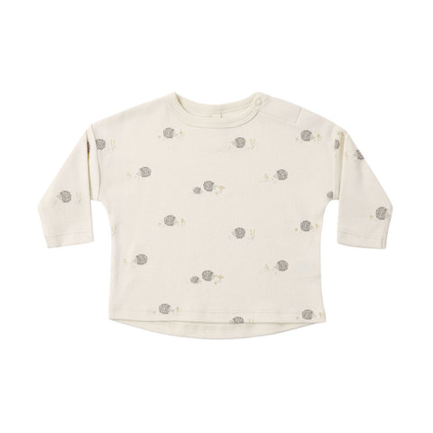 Quincy Mae Longsleeve Tee - Hedgehog