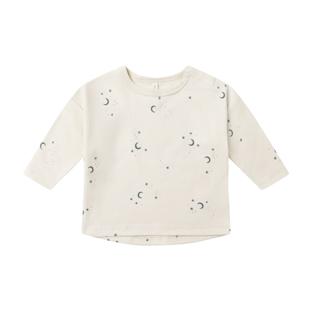 Quincy Mae Longsleeve Tee - Moons