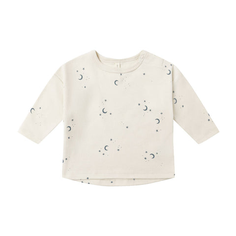 Quincy Mae Longsleeve Tee - Moons