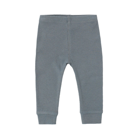 Quincy Mae Ribbed Legging - Ocean