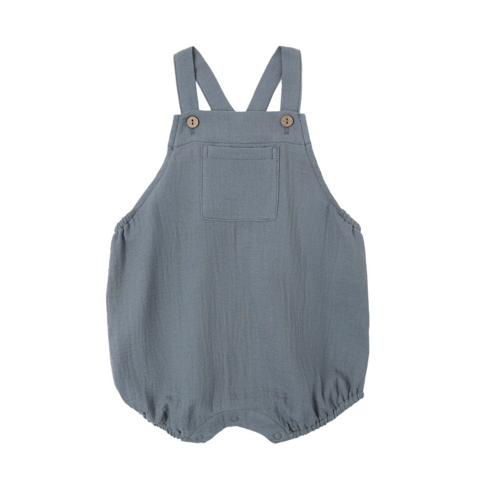 Quincy Mae Hayes Romper - Ocean