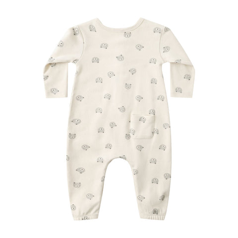 Quincy Mae Long Sleeve Jumpsuit - Bears
