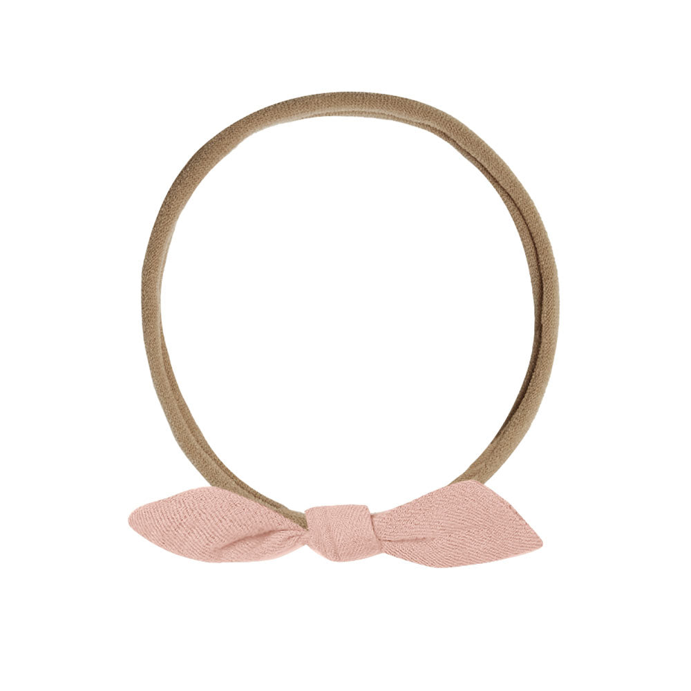 *Quincy Mae Little Knot Headband - Rose