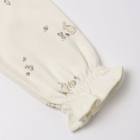 Quincy Mae Tiered Jersey Dress - Bunnies