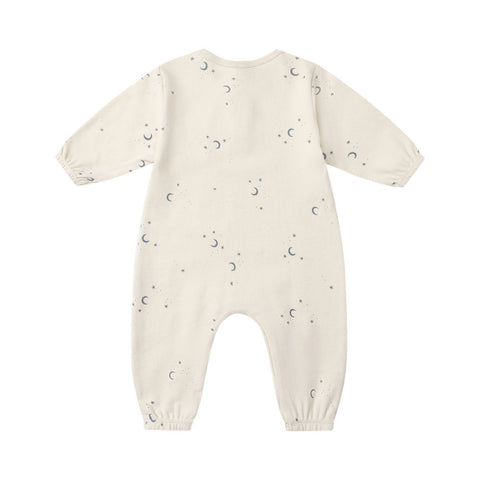 Quincy Mae Longsleeve Jumpsuit - Moons