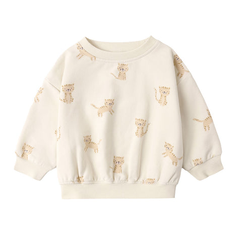 Quincy Mae Relaxed Sweatshirt - Tigers
