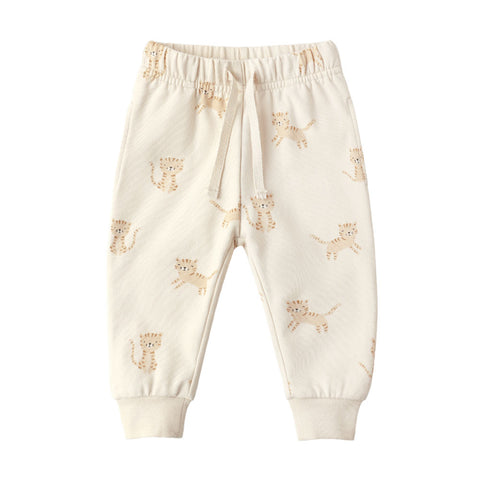 Quincy Mae Relaxed Sweatpant - Tigers