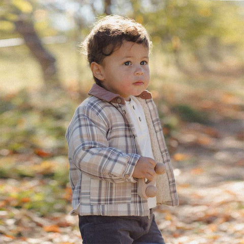 Quincy Mae Ford Jacket - Fall Plaid