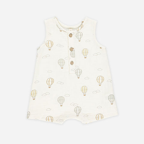 Quincy Mae Jack Romper - Hot Air Balloons