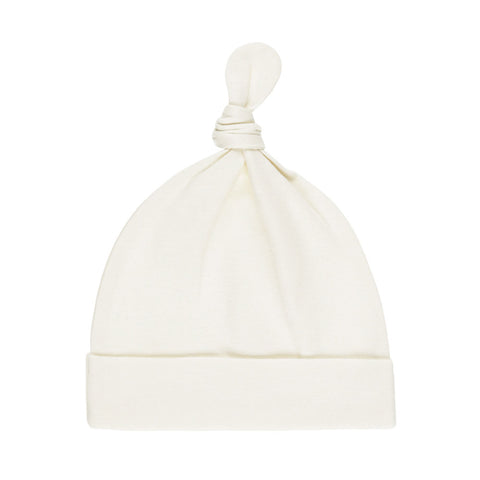 Quincy Mae Knotted Baby Hat - Natural