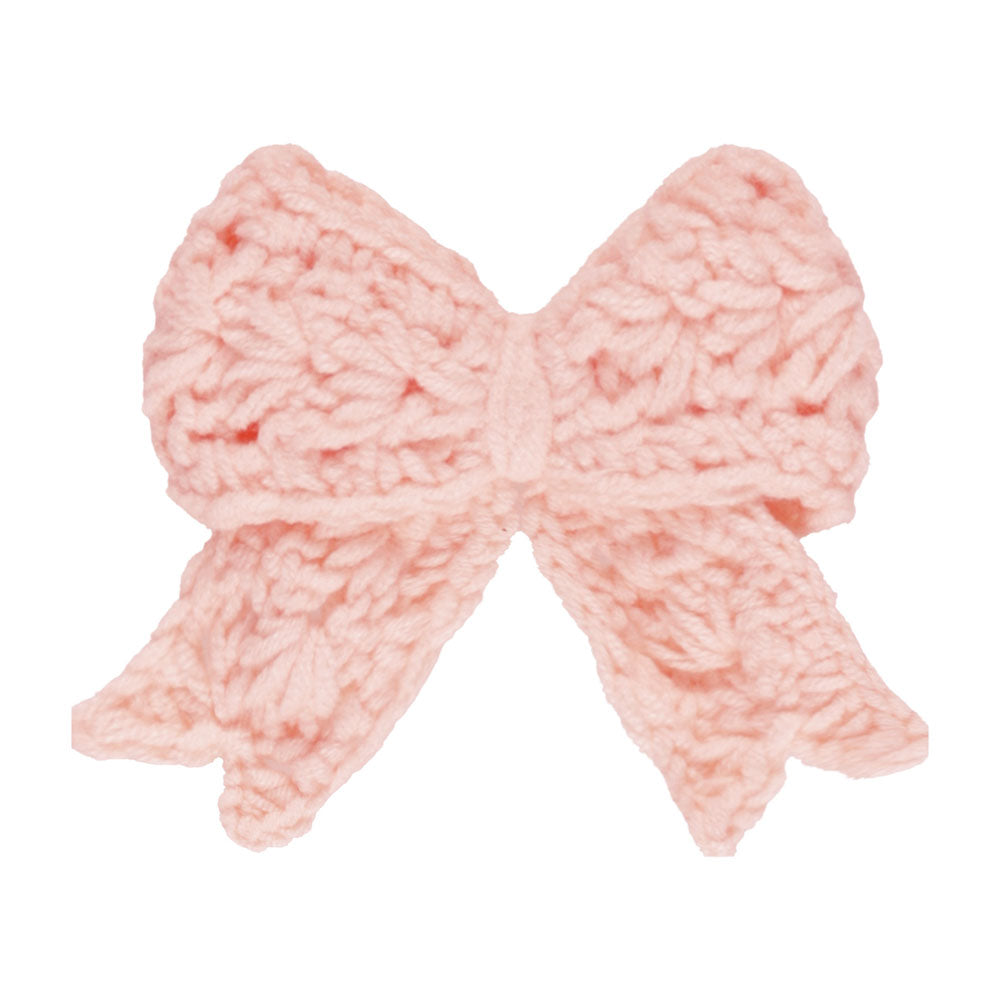 *Quincy Mae Crochet Bow - Bubblegum