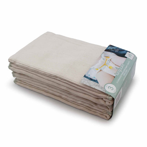Kanga Care Unbleached Prefold Cloth Diapers (6 Pack)