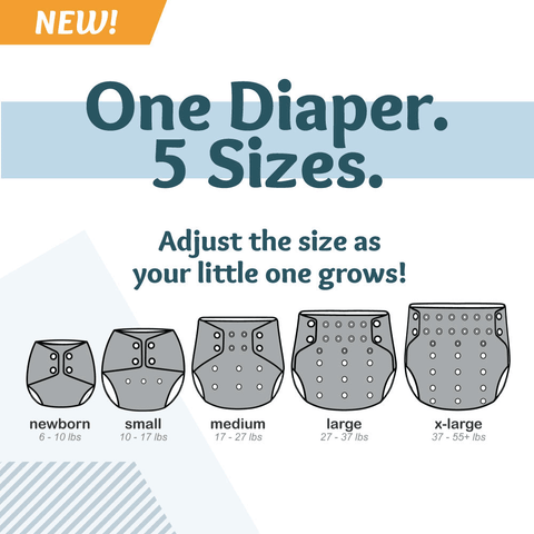 Rumparooz G3 One-Size AWJ Pocket Diaper
