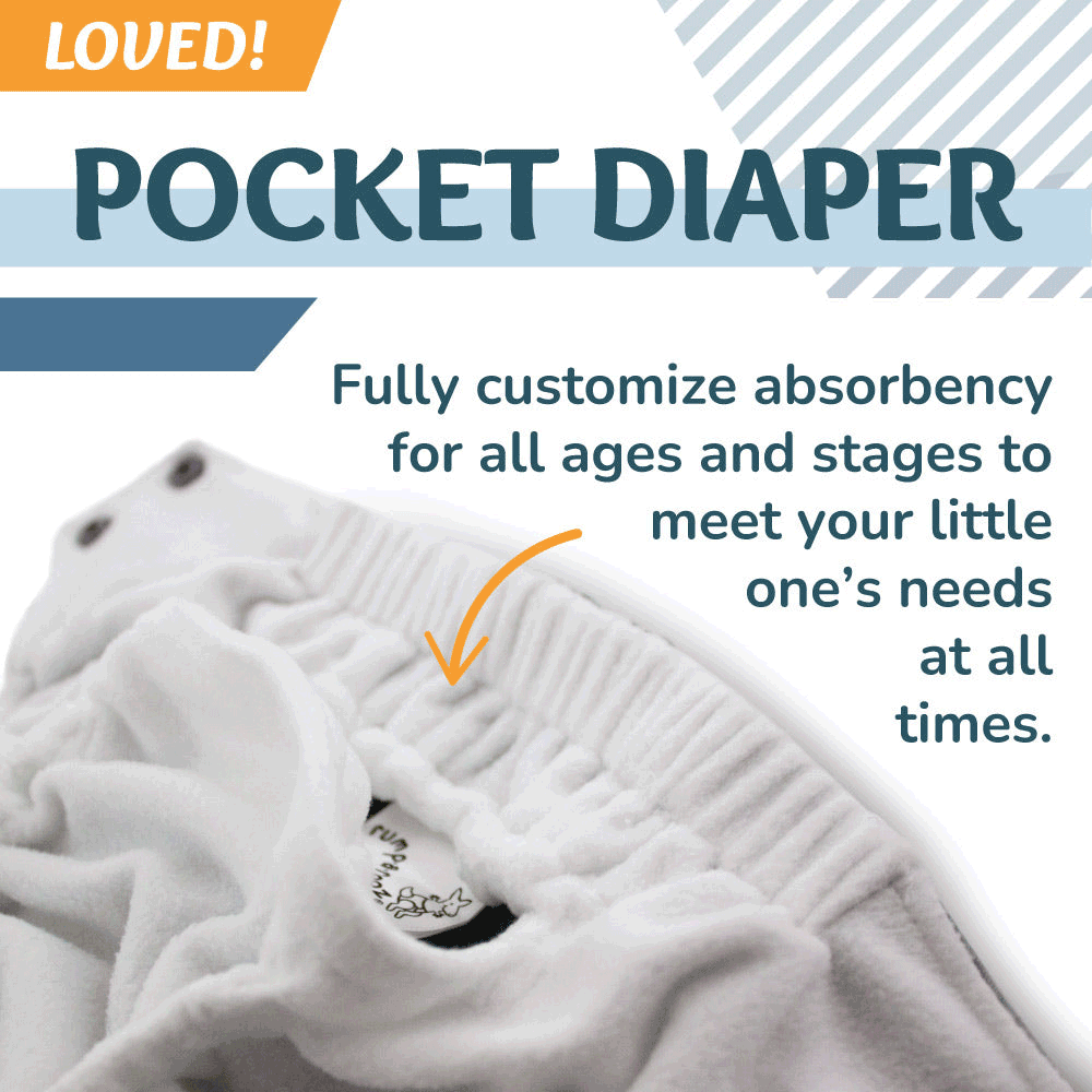 Rumparooz G3 One-Size AWJ Pocket Diaper