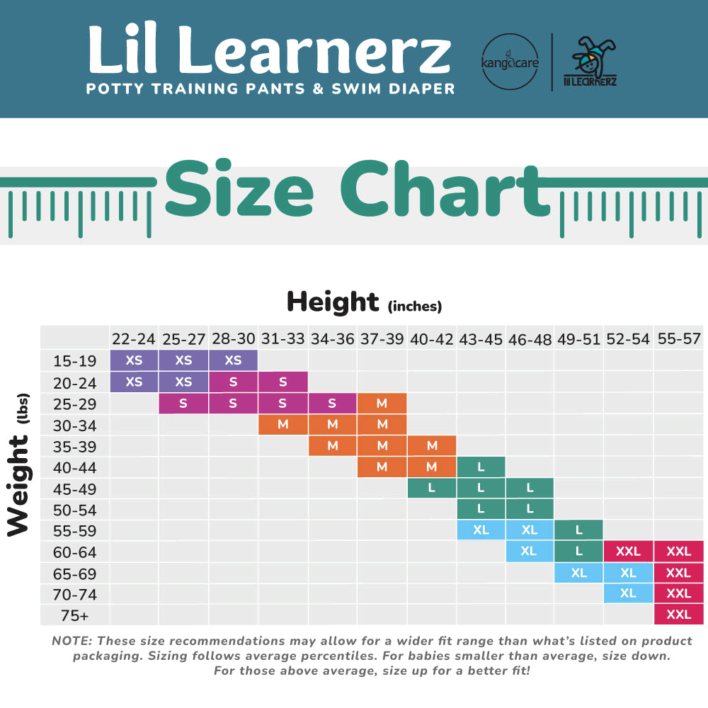 Kanga Care Lil Learnerz 2.0 Potty Training Pant & Swim Diaper