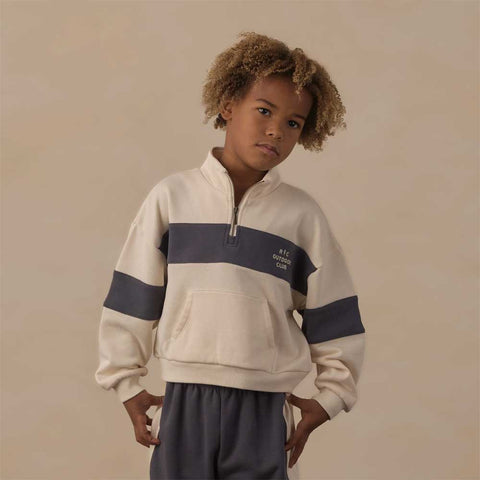Rylee + Cru Paneled Sweatpant - Midnight