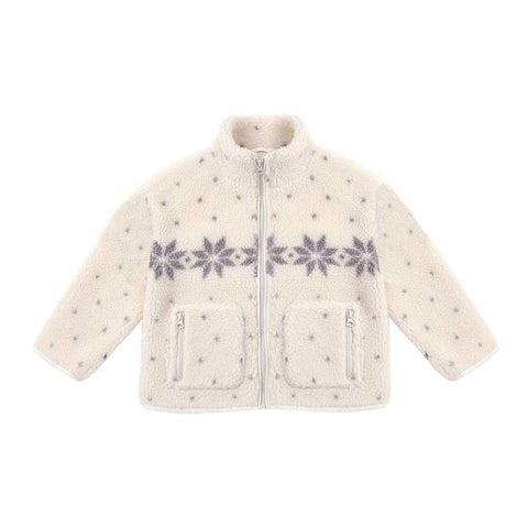 Rylee + Cru Felix Jacket - Natural Fair Isle
