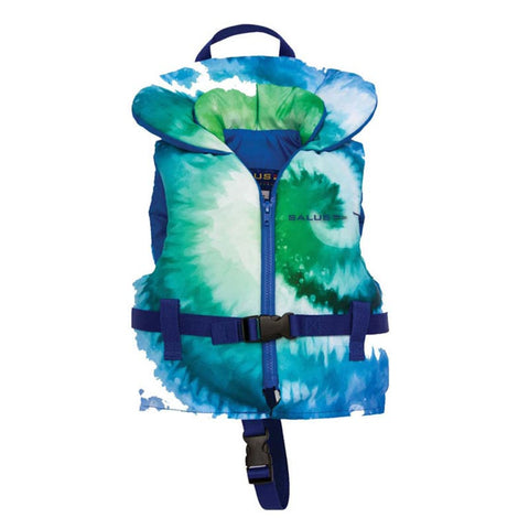 Tie Dye Blue Salus Marine Nimbus Children's Vest - Lagoon Baby + Toy Shoppe