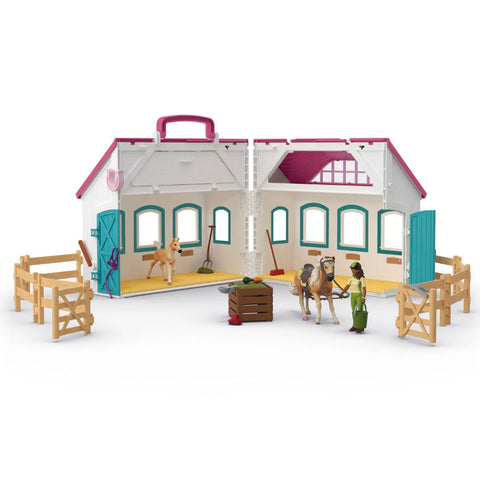 *Schleich Horse Club Open Stable "Little Horseshoe"
