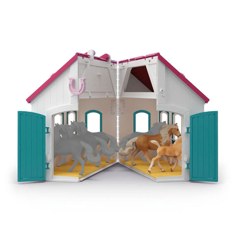 *Schleich Horse Club Open Stable "Little Horseshoe"