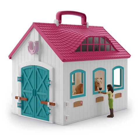 *Schleich Horse Club Open Stable "Little Horseshoe"